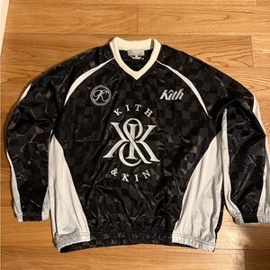 Kith Checkered Satin Dayton Combo Pullover